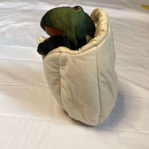 Folkmanis egg baby dinosaur hand puppet